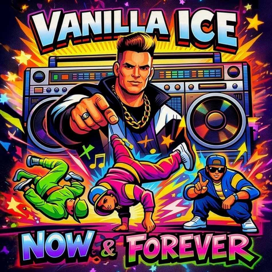 Vanilla Ice - Now & Forever Multicolored Splatter Vinyl, LP