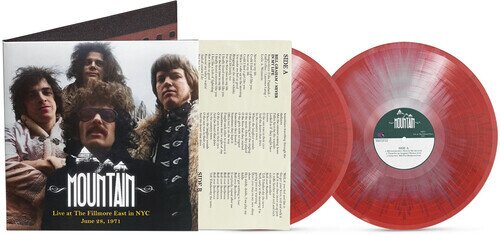 Mountain - Live At The Fillmore East In Nyc June 28, 1971 2026 Reissue, Renaissance, Limited Edition, Remastered, Red Vinyl, LP