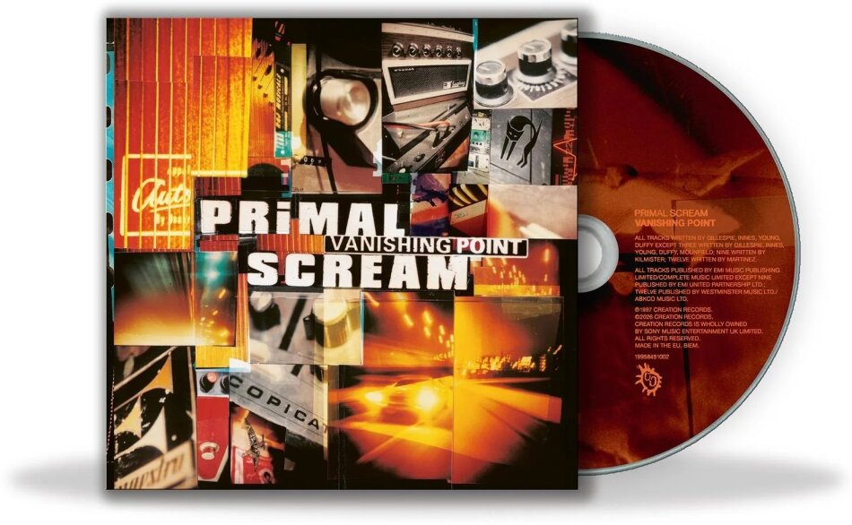 Primal Scream - Vanishing Point 2026 Reissue, Sony