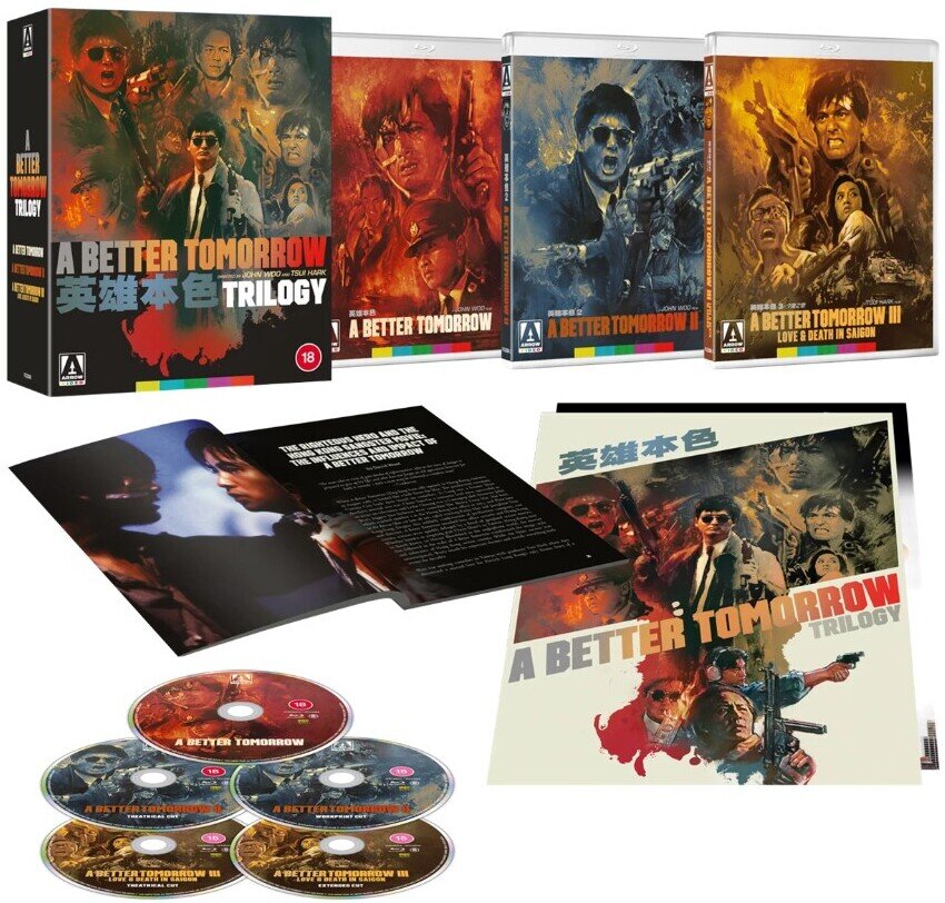A Better Tomorrow Trilogy Edizione Limitata, Edizione Restaurata, 5 Blu-ray