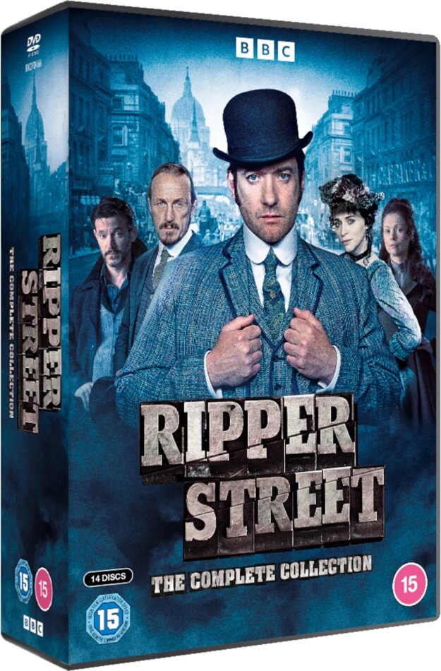 Ripper Street - The Complete Collection BBC, 14 DVD