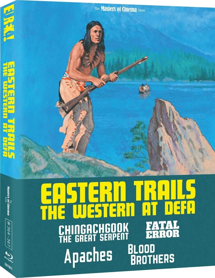 Eastern Trails - The Western at DEFA - Chingachgook the Great Serpent / Fatal Error / Apaches / Blood Brothers The Masters of Cinema Series, Limited Edition, 2 Blu-rays
