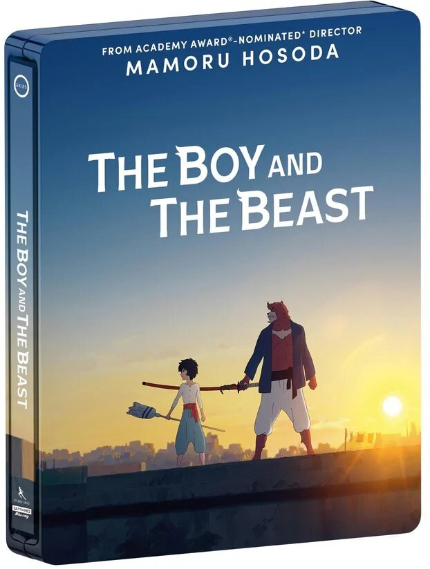 The Boy and the Beast (2015) Limited Edition, Steelbook, 4K Ultra HD + Blu-ray