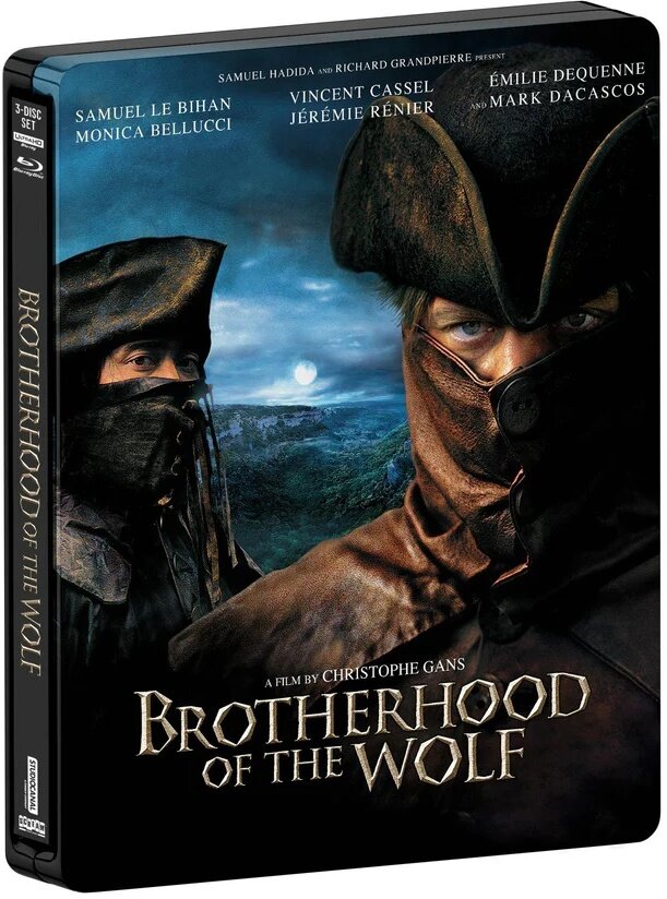 Brotherhood of the Wolf (2001) Édition Limitée, Steelbook, 4K Ultra HD + 2 Blu-ray
