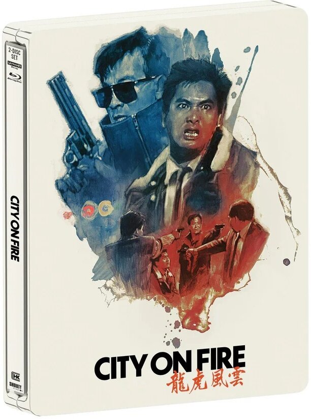 City on Fire (1987) Edizione Limitata, Steelbook, 4K Ultra HD + Blu-ray