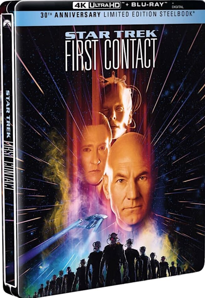 Star Trek: First Contact (1996) Édition Limitée 30ème Anniversaire, Steelbook, 4K Ultra HD + Blu-ray