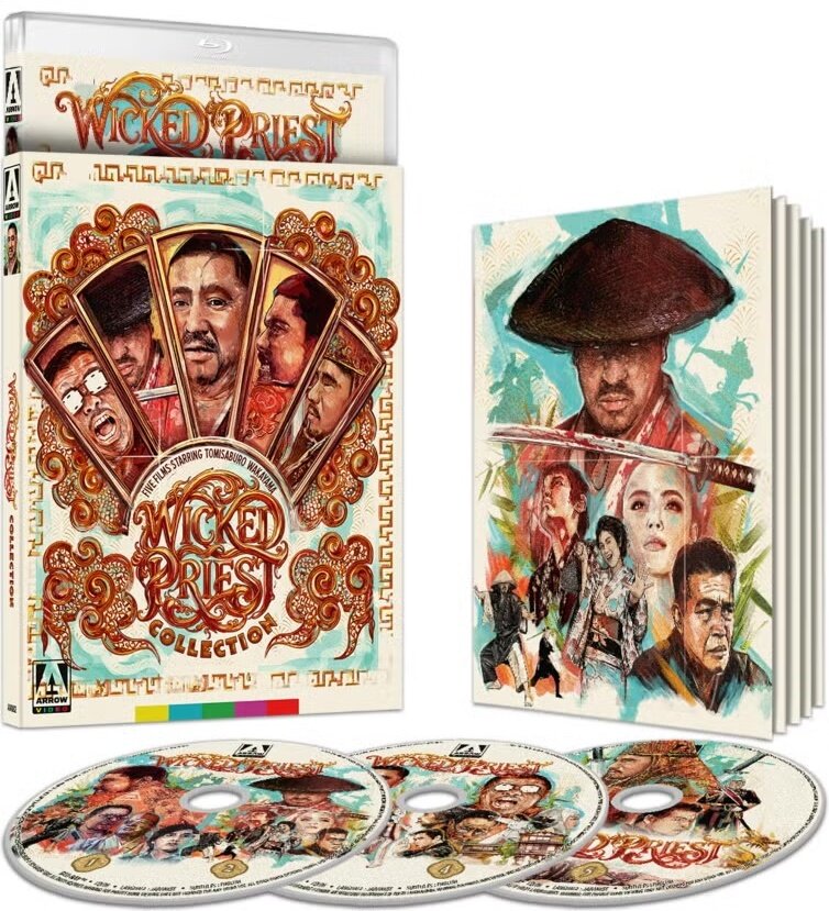 Wicked Priest Collection Limited Edition, Restaurierte Fassung, 3 Blu-rays