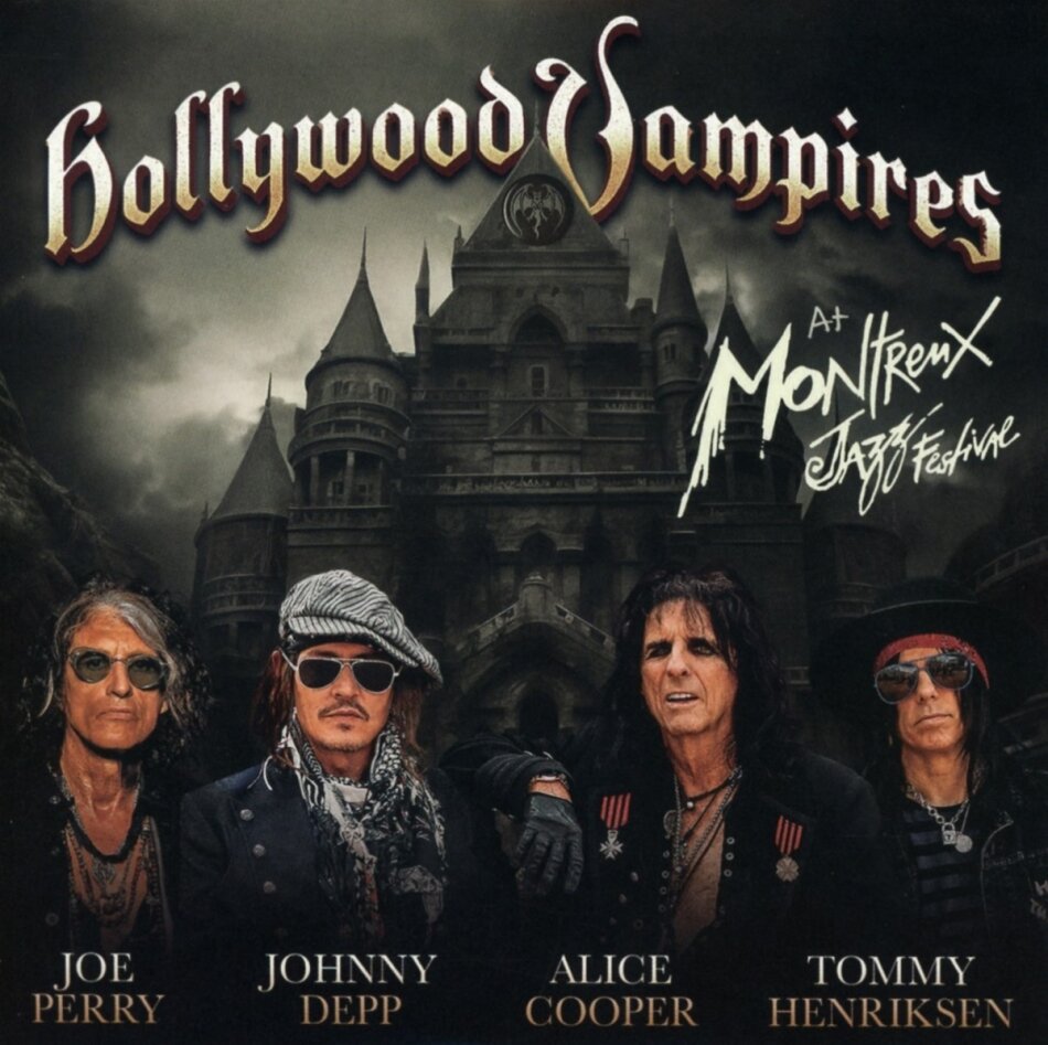Hollywood Vampires (Alice Cooper/Johnny Depp/Joe Perry/Tommy Henriksen) - At Montreux Jazz Festival Digisleeve, 2 CD