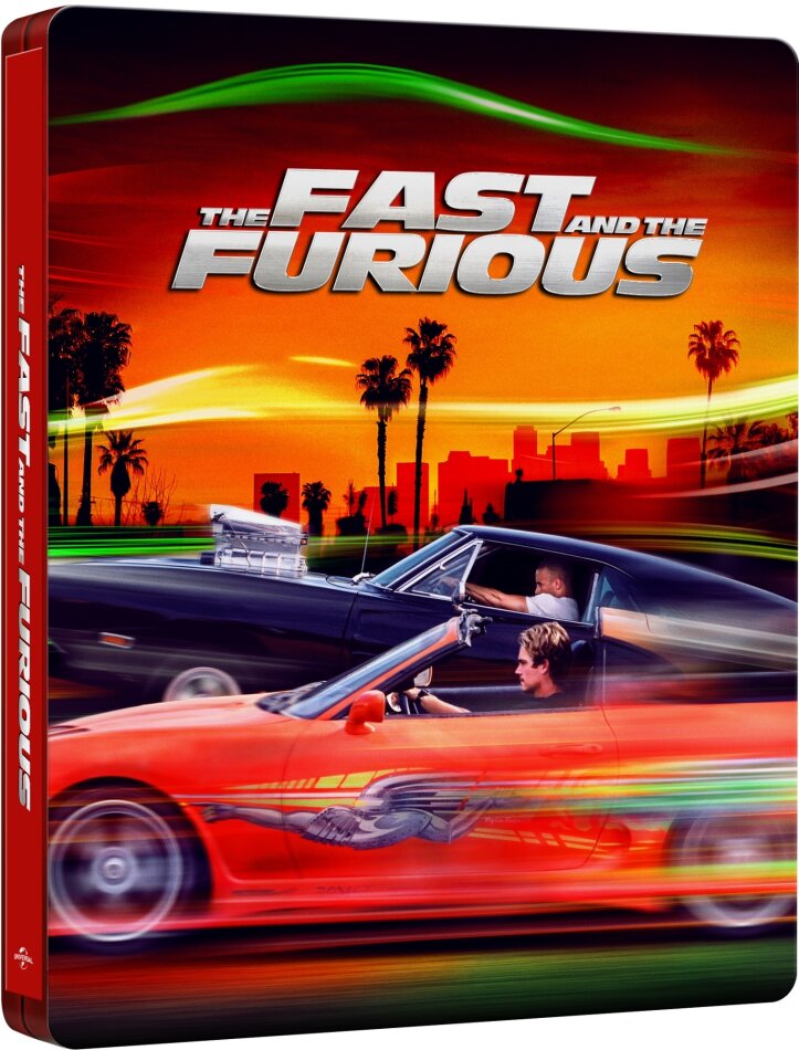 The Fast and the Furious (2001) Edizione Limitata, Steelbook, 4K Ultra HD + Blu-ray