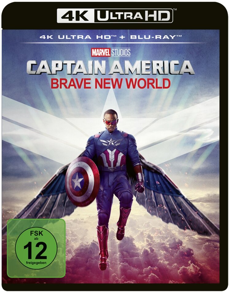 Captain America: Brave New World (2025) 4K Ultra HD + Blu-ray