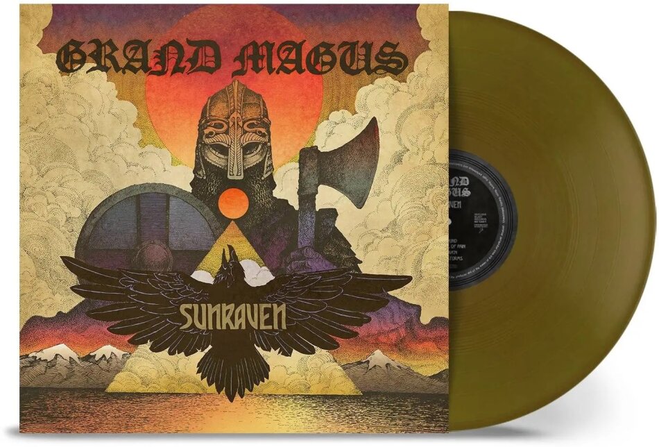 Grand Magus - Sunraven Yellow/Orange Sunburst Vinyl, LP