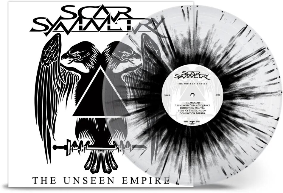Scar Symmetry - Unseen Empire Clear-Black Splatter Vinyl, LP