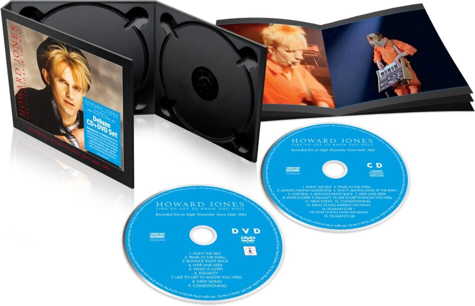 Howard Jones - Like To Get To Know You Well - Live At High Wycombe DVD NTSC Region 0, CD + DVD