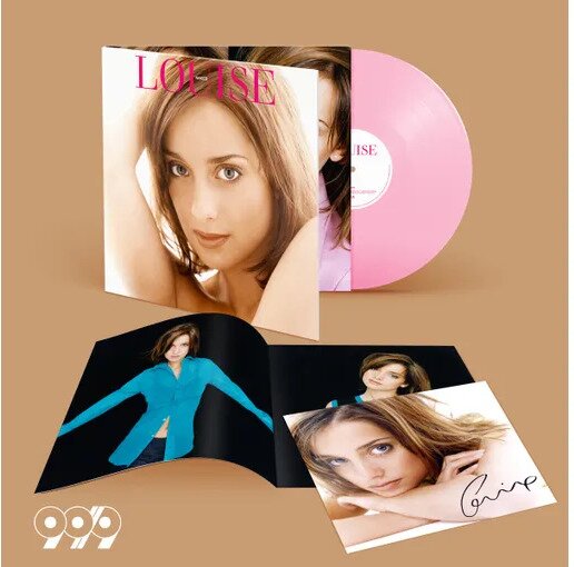 Louise - Naked 2026 Reissue, 90/9, Édition 30ème Anniversaire, Édition Deluxe, Pink Vinyl, LP