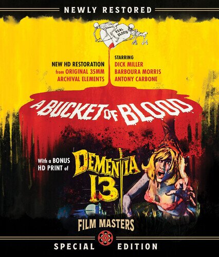 A Bucket of Blood / Dementia 13 Version Restaurée, Édition Spéciale, 2 Blu-ray