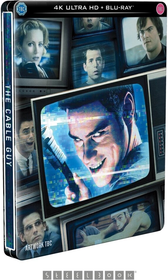 The Cable Guy (1996) Edizione Limitata, Steelbook, 4K Ultra HD + Blu-ray
