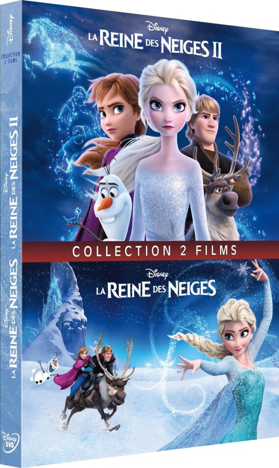 La Reine des Neiges 1 & 2 - Collection 2 films 2 DVDs