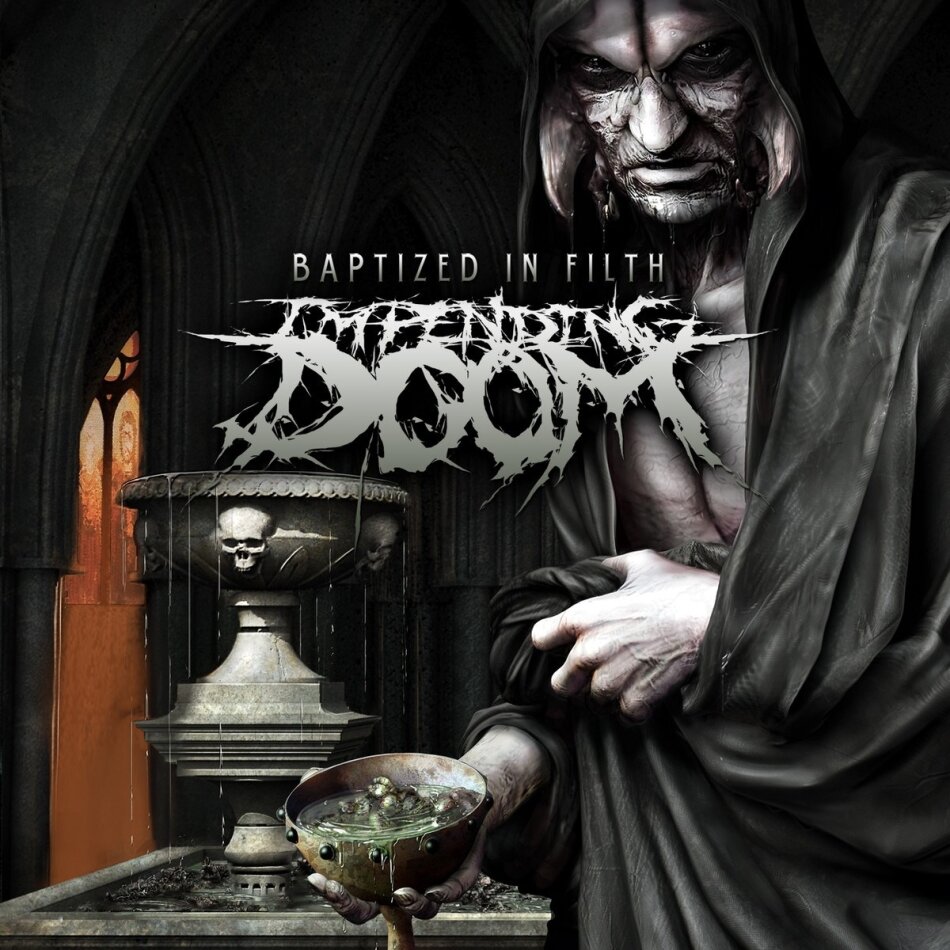 Impending Doom - Baptised in Filth Clear with Multi-Splatter Vinyl, LP