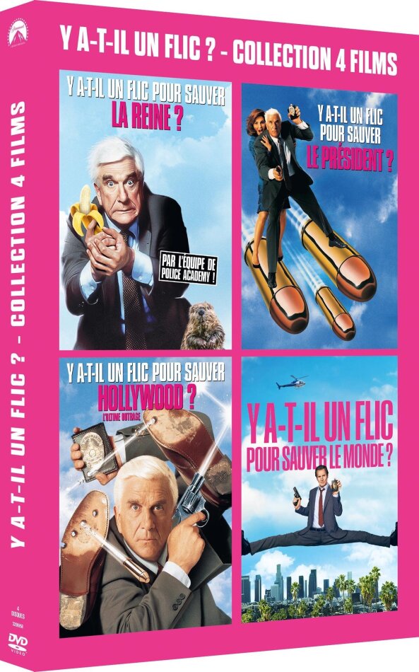 Y a-t-il un flic ? - Collection 4 films 4 DVDs