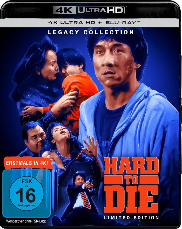 Hard to Die (1993) Legacy Collection, Limited Edition, 4K Ultra HD + Blu-ray