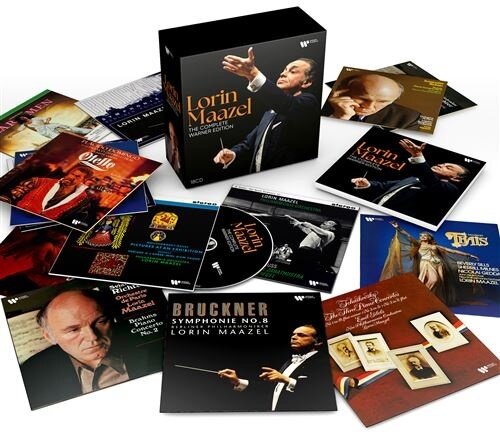 +, Lorin Maazel, Berliner Philharmoniker, London Symphony Orchestra & New York Philharmonic Orchestra - The Complete Warner Edition 18 CDs