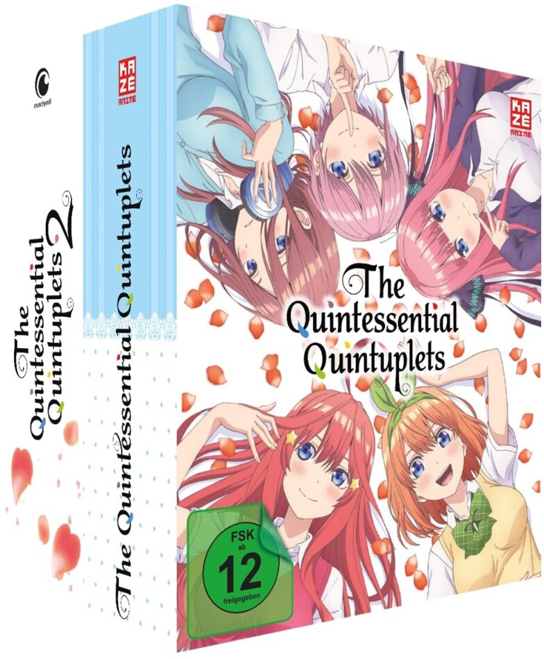 The Quintessential Quintuplets - Staffel 1&2 - Gesamtausgabe - Bundle 6 DVD