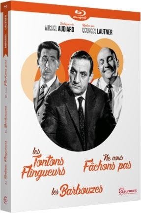 Les tontons flingueurs / Les barbouzes / Ne nous fâchons pas 3 Blu-ray