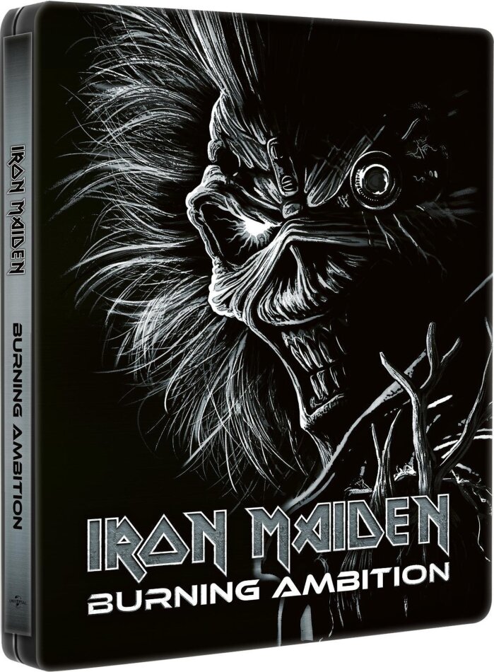 Iron Maiden - Burning Ambition (2026) Limited Edition, Steelbook, 4K Ultra HD + Blu-ray