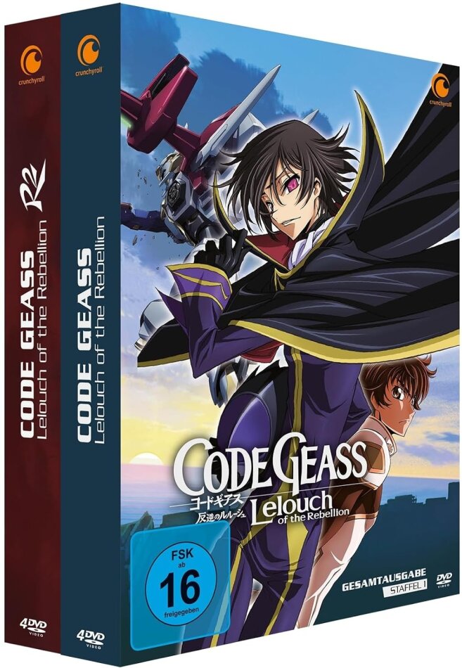 Code Geass Lelouch of the Rebellion - Staffel 1 & 2 (Gesamtausgabe ohne Schuber) 8 DVDs