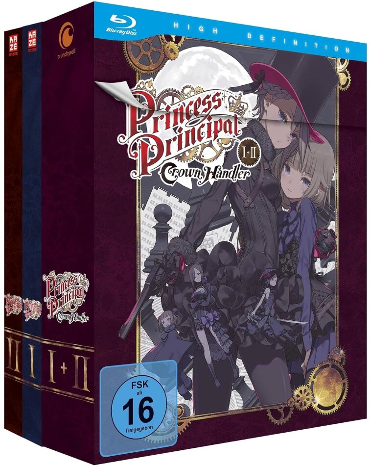 Princess Principal: Crown Handler - Staffel 1 (Gesamtausgabe ohne Schuber) + OVAs 3 Blu-rays