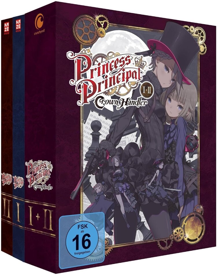 Princess Principal: Crown Handler - Staffel 1 (Gesamtausgabe ohne Schuber) + OVAs 3 DVDs