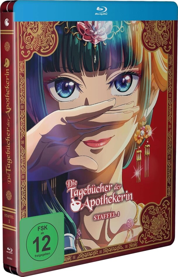 The Apothecary Diaries - Die Tagebücher der Apothekerin - Staffel 1 (Gesamtausgabe) Steelbook, 4 Blu-ray