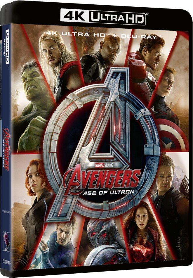 Avengers 2 - Age Of Ultron (2015) 4K Ultra HD + Blu-ray