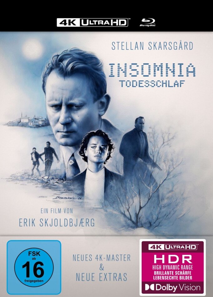 Todesschlaf - Insomnia (1997) Édition Collector Limitée, Mediabook, 4K Ultra HD + Blu-ray
