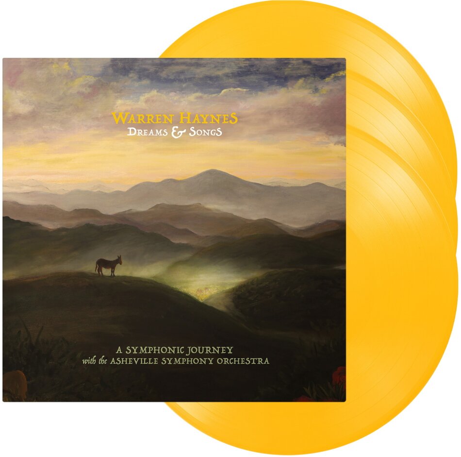 Warren Haynes (Gov't Mule/Allman Bros) - Dreams & Songs Yellow Vinyl, 3 LP