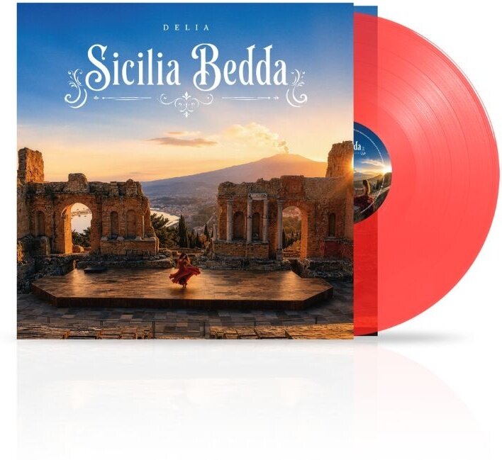 Delia - Sicilia Bedda Vinile Rosso, LP