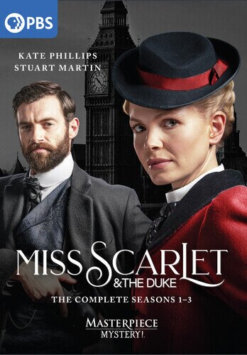 Miss Scarlet & the Duke - Seasons 1-3 Masterpiece Mystery!, 6 DVD
