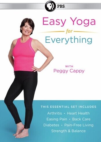 Easy Yoga for Everything with Peggy Cappy 10 DVDs