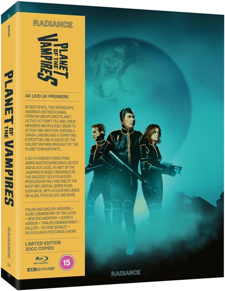 Planet of the Vampires (1965) Limited Edition, 4K Ultra HD + Blu-ray