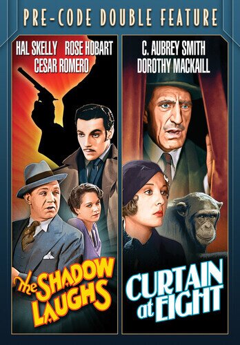 The Shadow Laughs (1933) / Curtain at Eight (1933) Pre-Code Double Feature, s/w
