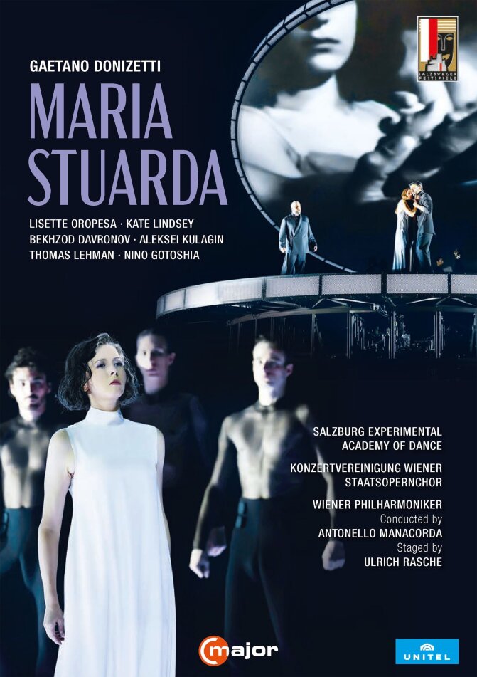 Wiener Philharmoniker, Konzertvereinigung Wiener Staatsopernchor, Dancers of Sead - Salzburg Experimental Academy of Dance, Lisette Oropesa & Antonello Manacorda - Maria Stuarda 2 DVDs