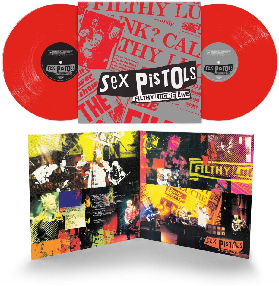 The Sex Pistols - Filthy Lucre Live 2026 Reissue, Capitol, Edizione 30° Anniversario, 2 LP