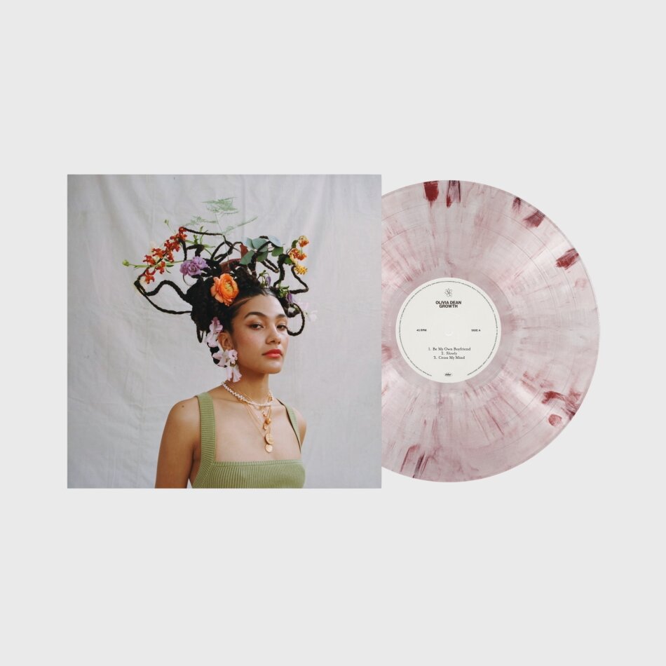 Olivia Dean - Growth Pink Marble Vinyl, 10" Maxi