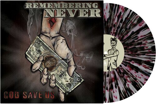 Remembering Never - God Save Us 2026 Reissue, Ferret Music, Limited Edition, Black / Red / White / Clear Splatter Vinyl, LP