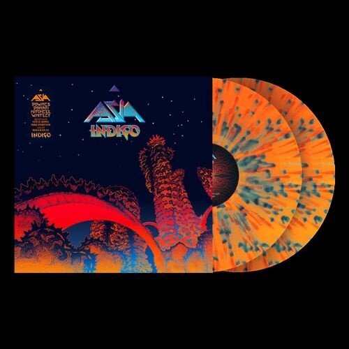 Asia - Indigo Indies Only, Orange Blue Splatter Vinyl, 2 LPs