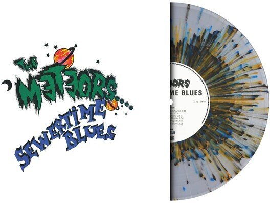 The Meteors - Sewertime Blues Indie Exclusive, Reissued Sounds, Crystal Splatter Vinyl, LP
