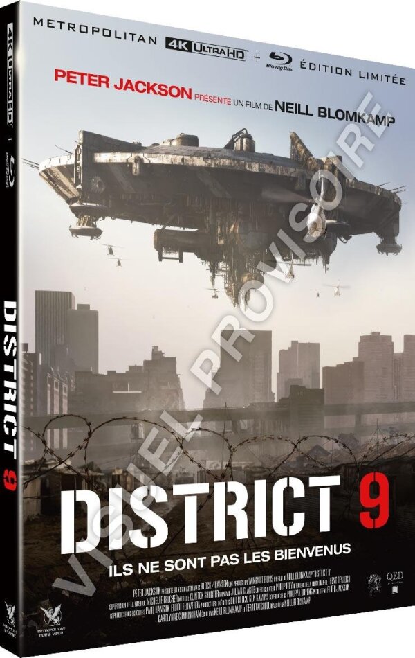 District 9 (2009) Édition Limitée, 4K Ultra HD + Blu-ray