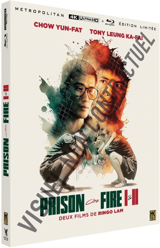 Prison on fire 1 & 2 2 4K Ultra HDs + 2 Blu-ray