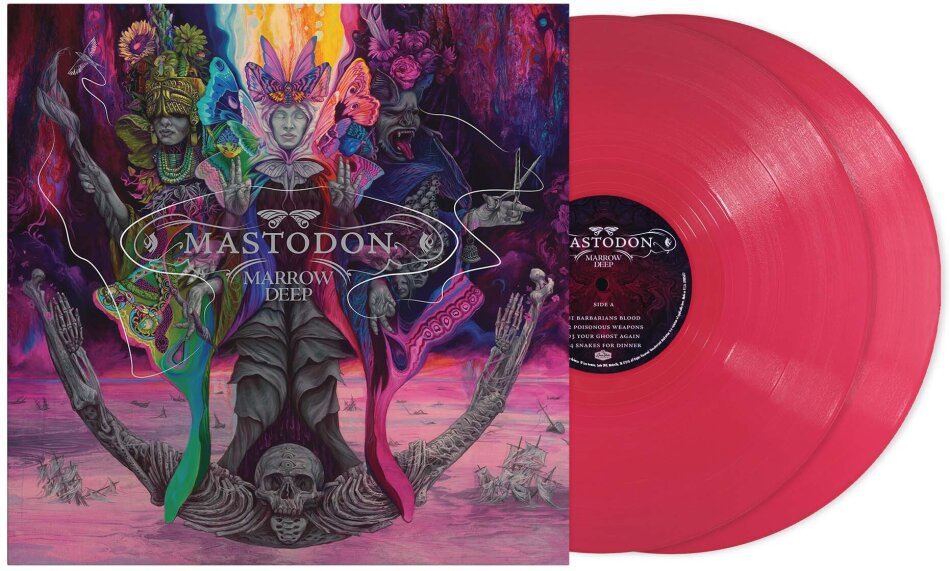 Mastodon - Marrow Deep CH Exclusive, Édition Limitée, Opaque Hot Magenta Vinyl, 2 LP