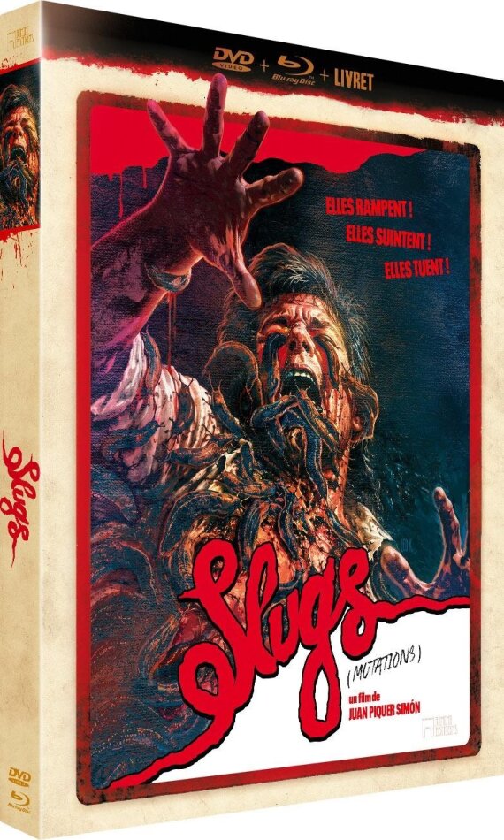 Slugs - Mutations (1988) Edizione Limitata, Blu-ray + DVD + Libretto